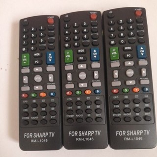 Remote điều khiển tivi Sharp RM-L1046