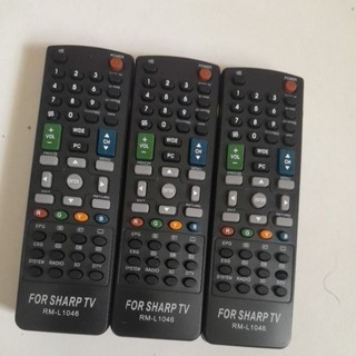 Remote điều khiển tivi Sharp RM-L1046
