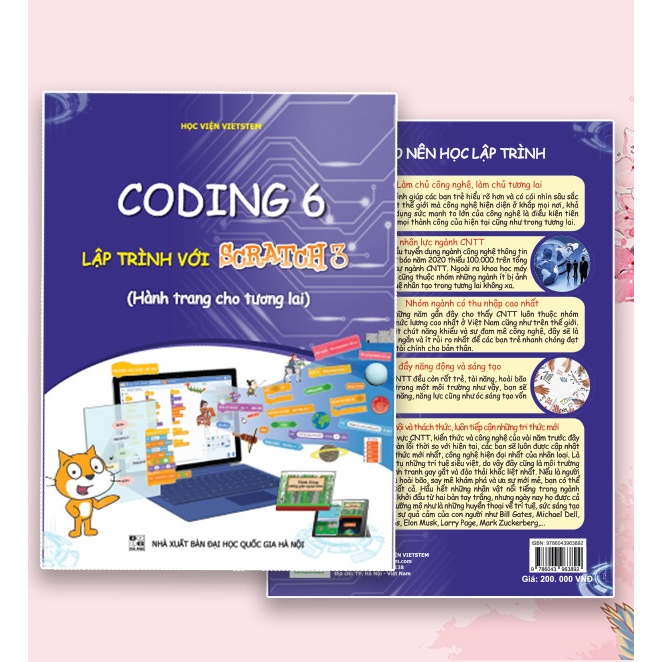 Sách Coding 6 Lập trình với Scratch 3