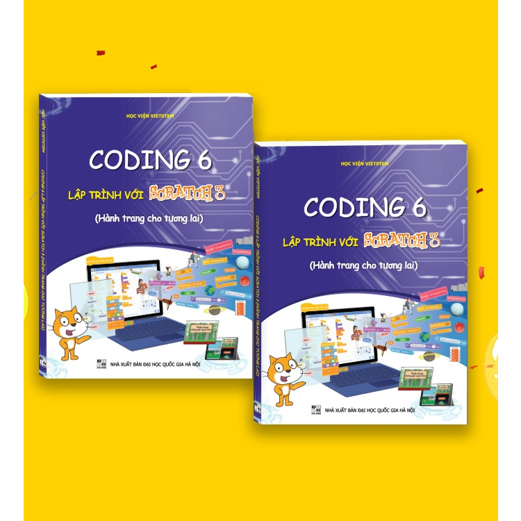 Sách Coding 6 Lập trình với Scratch 3