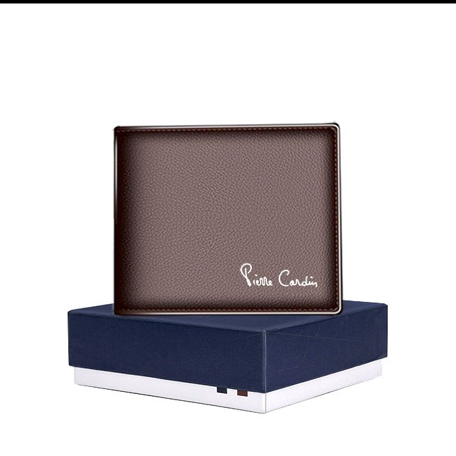 Hỏa tốc - Ví / bóp da nam thời trang cao cấp - Bộ quà tặng chuyên dụng full túi hộp y hình