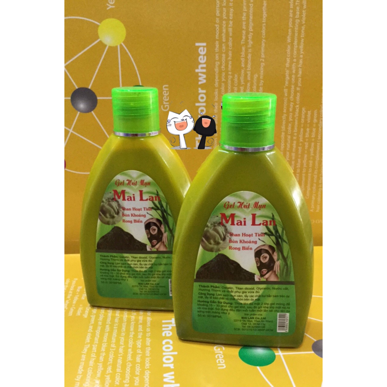 Keo lột mụn mai lan than hoạt tính-nha đam 200g