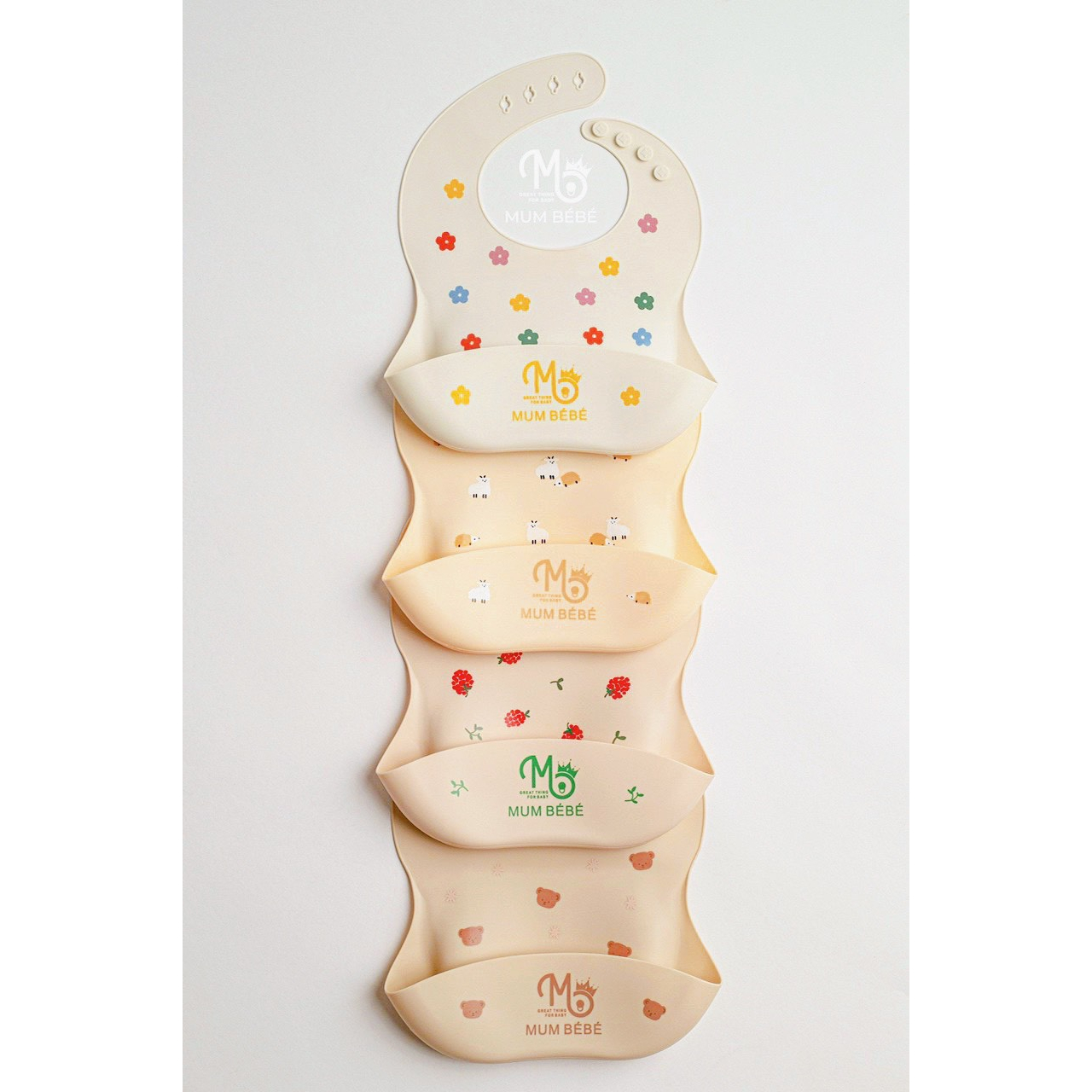 Yếm ăn dặm cho bé ,Yếm ăn dặm silicon