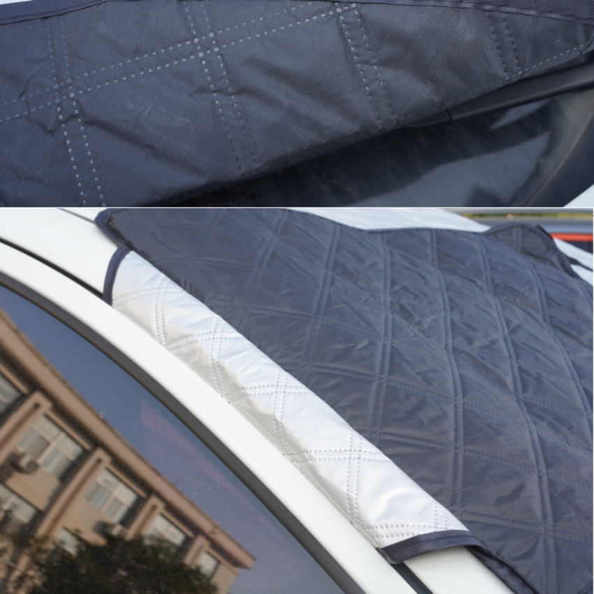 Tấm, bạt chắn nắng kính lái, hông xe và gương chiếu hậu xe ô tô 4 lớp phản quang cao cấp