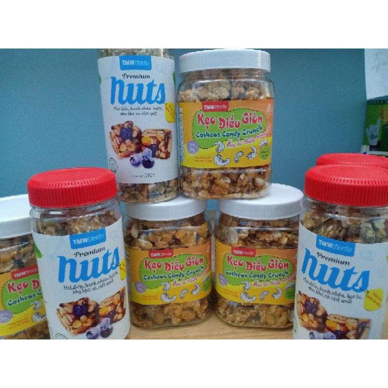 KẸO ĐIỀU GIÒN-TMW foods-450g/hộp