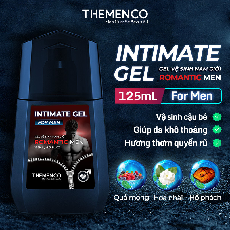 Dung Dịch Vệ Sinh Dành Riêng Cho Nam Giới Themenco Intimate Gel For Men 125ml