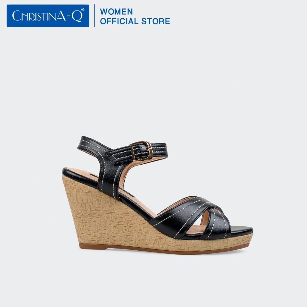 Giày sandals nữ đế xuồng ChristinA-Q XDX135