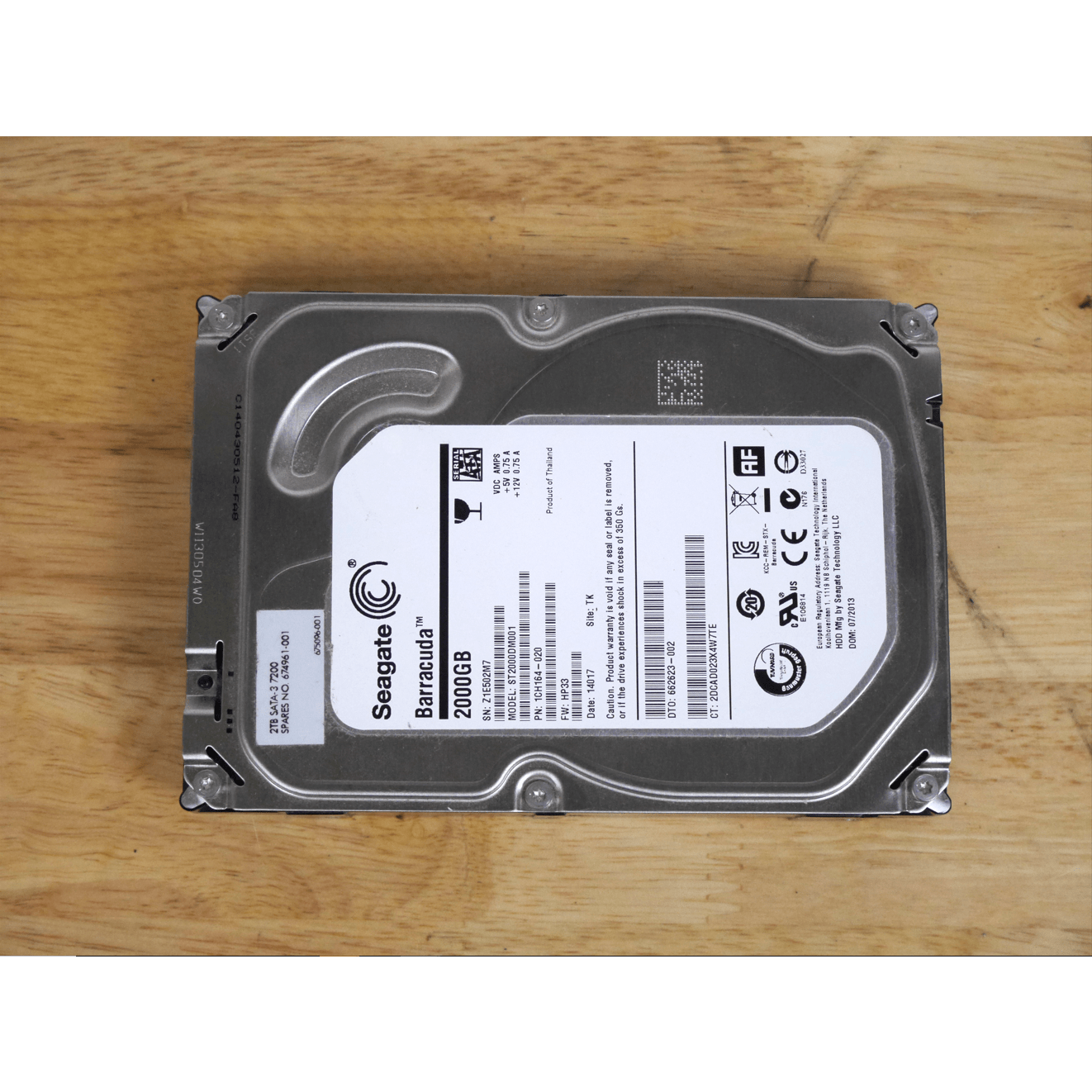 Ổ cứng HDD PC cũ 500GB, 2TB, 3TB