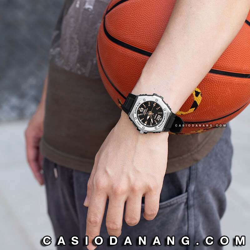 Đồng hồ nam dây nhựa Casio chính hãng Anh Khuê MWA-100H-1A2VDF