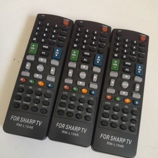 Remote điều khiển tivi Sharp RM-L1046.