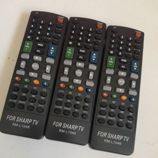 Remote điều khiển tivi Sharp RM-L1046.