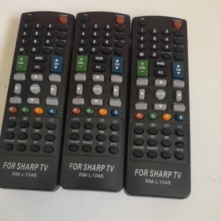 Remote điều khiển tivi Sharp RM-L1046.