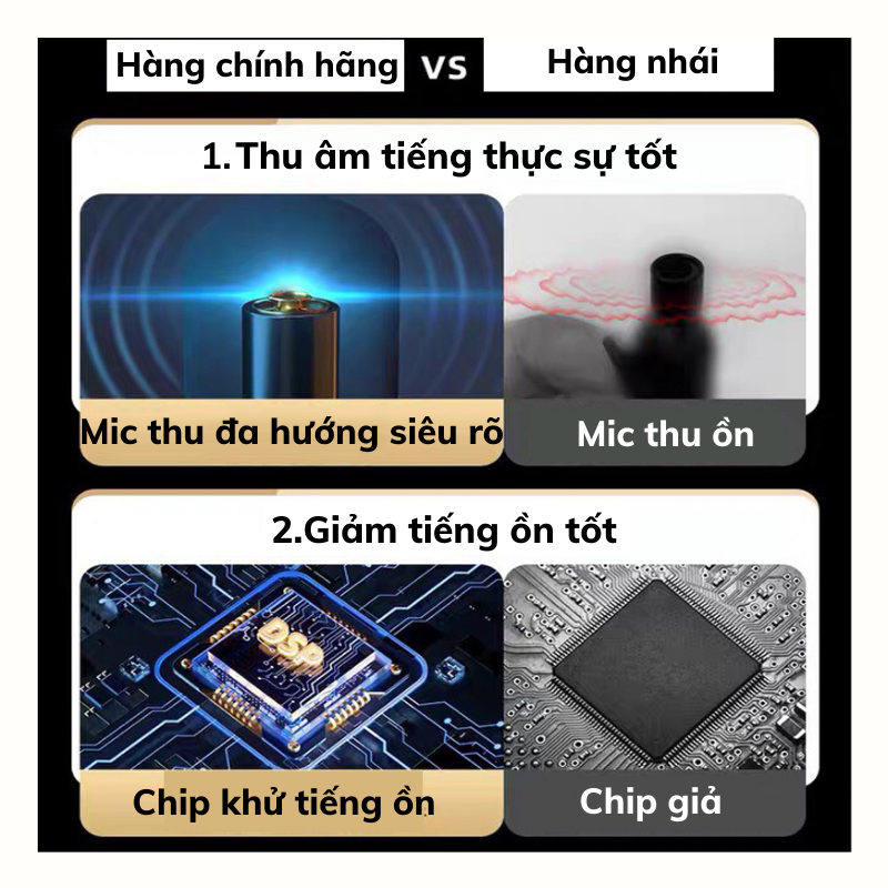 Micro Không Dây Nami Thu Âm Lọc Tiếng Ồn Tương Thích Nhiều Thiết Bị | BigBuy360 - bigbuy360.vn