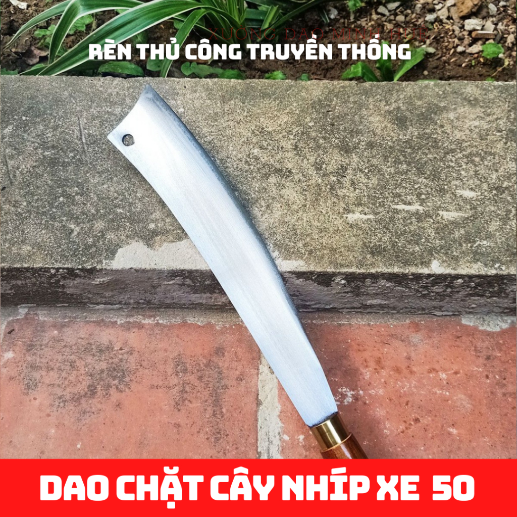 Dao Parang Chặt Cây, Phát Cây, Thép Nhíp Carbon, Dài 50cm