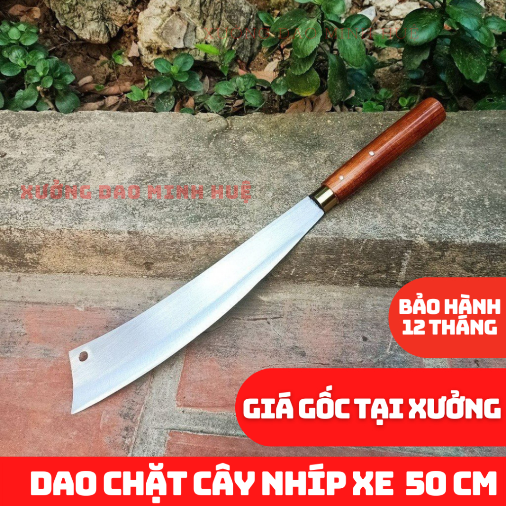 Dao Parang Chặt Cây, Phát Cây, Thép Nhíp Carbon, Dài 50cm