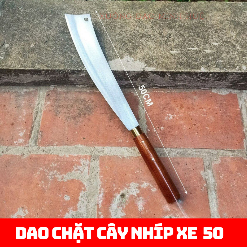 Dao Parang Chặt Cây, Phát Cây, Thép Nhíp Carbon, Dài 50cm