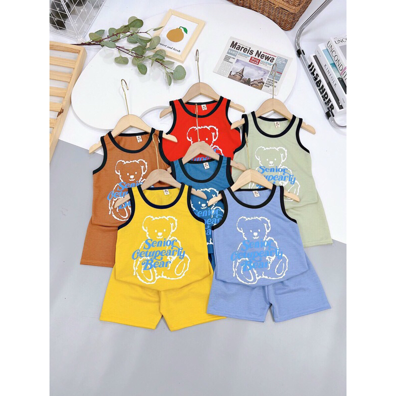 Bộ 3 lỗ cho bé trai chất đũi