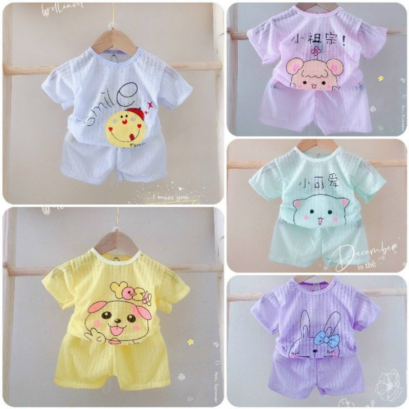 COMBO 5 BỘ CỘC TAY MỚI NHẤT HÈ 2023 CHO BÉ TRAI-GÁI trẻ sơ sinh quần áo trẻ em