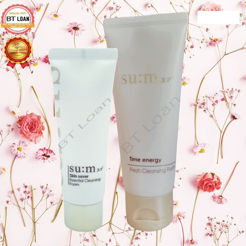 [ Thanh Lý ] Sữa Rửa Mặt sáng da Su:m37 Skin Saver Essential Cleansing Foam