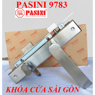 Khóa tay gạt pasini 83 sus304 dùng cho cửa nhôm hệ 700, sắt hộp 3*6, - cam kết 100% chính hãng