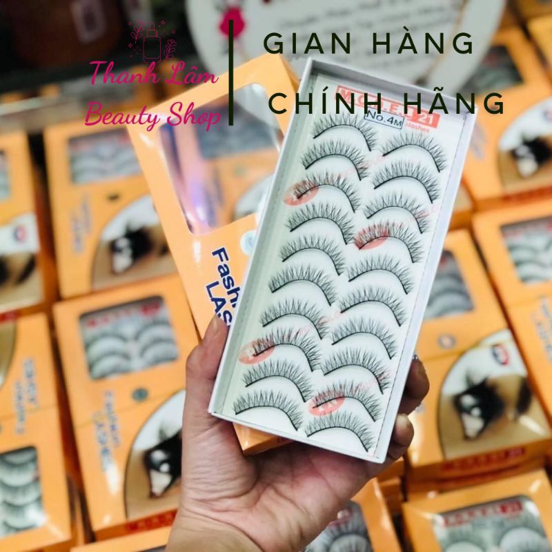 Lông mi giả Fashion Lashes Model 21 sợi đều tự nhiên nhẹ nhàng hộp 10 cặp M2