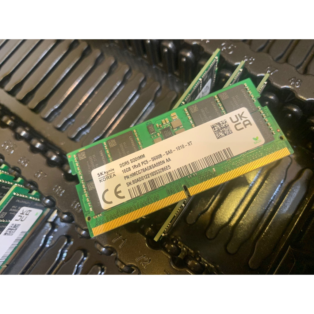 RAM Laptop DDR5 Bus 5600MHz Samsung, SKhynix, Micron, Crucial,8Gb 16Gb 32Gb- Chính hãng, mới 100%,Bảo hành 3 năm 1 đổi 1