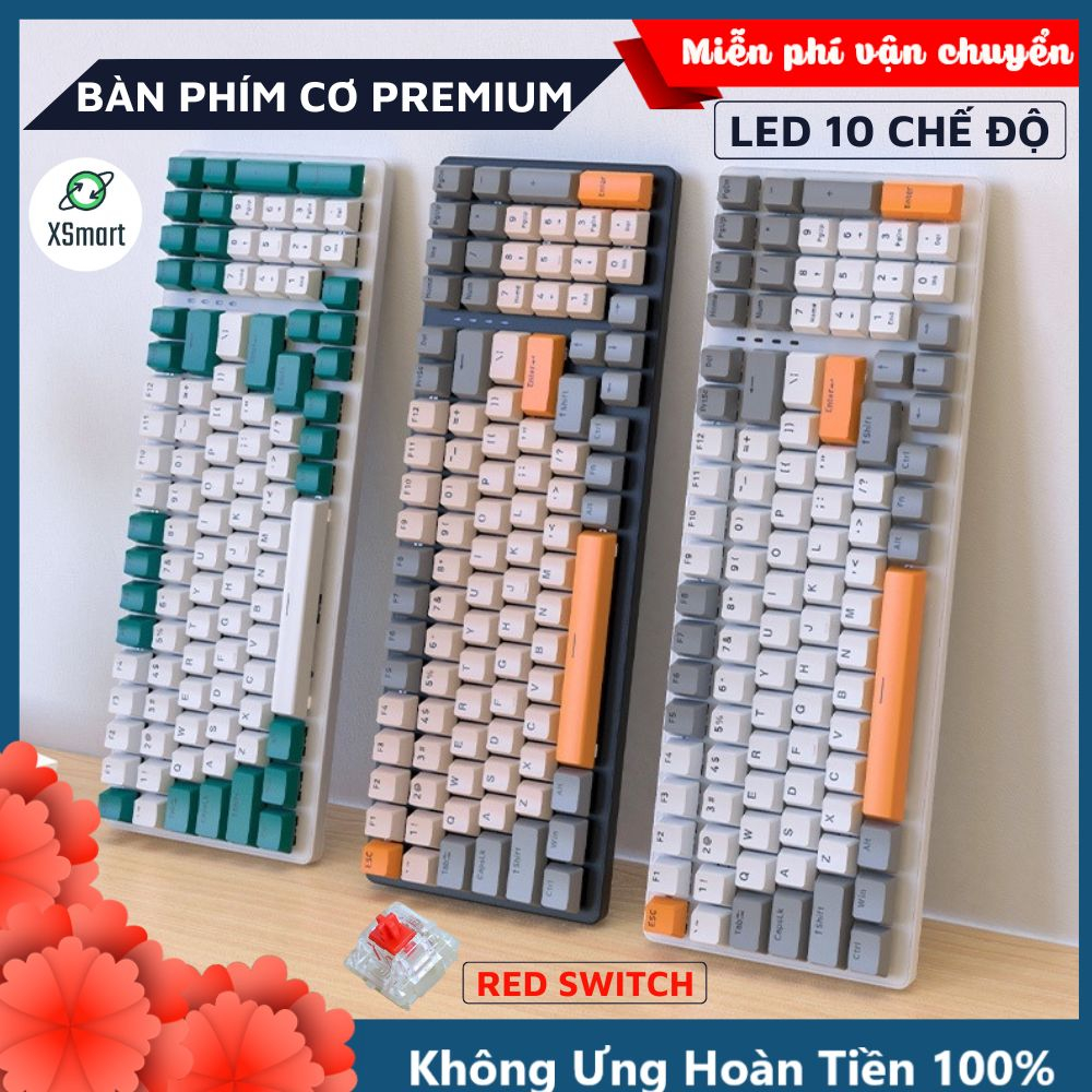 Bàn Phím Cơ Cao Cấp K3 Premium Gaming Nhiều Chế Độ Led Cực Đẹp, Trục Cơ Học Red Switch Dùng Cho Máy Tính, Laptop | BigBuy360 - bigbuy360.vn