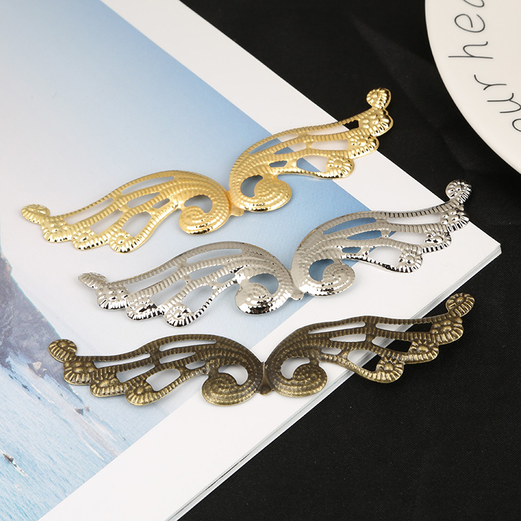 5 phiến đôi cánh 100*21mm làm vương miện Lolita nguyên liệu làm trâm làm trang sức cổ trang