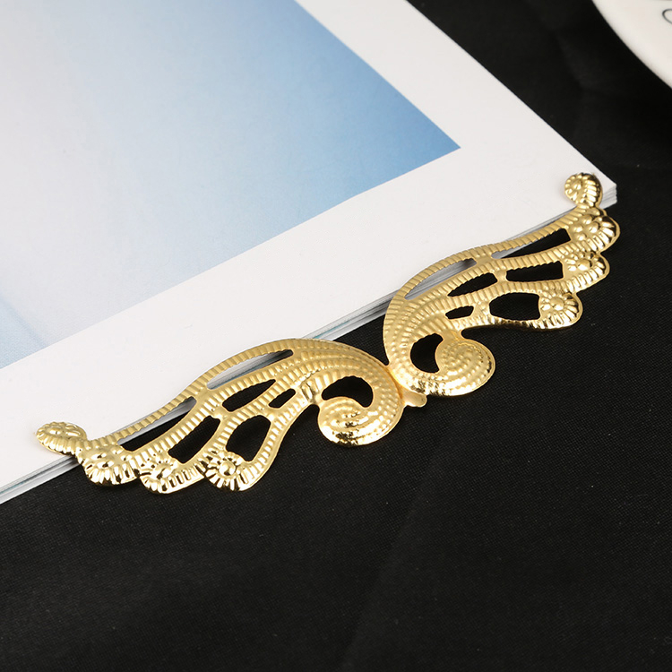 5 phiến đôi cánh 100*21mm làm vương miện Lolita nguyên liệu làm trâm làm trang sức cổ trang