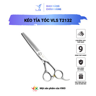 Kéo tỉa tóc VLS quai offset phẳng đỡ ngón cố định T2132