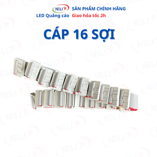Dây cáp tín hiệu led ma trận 16 sợi bấm sẵn 20/40/50/60/70/80/90cm