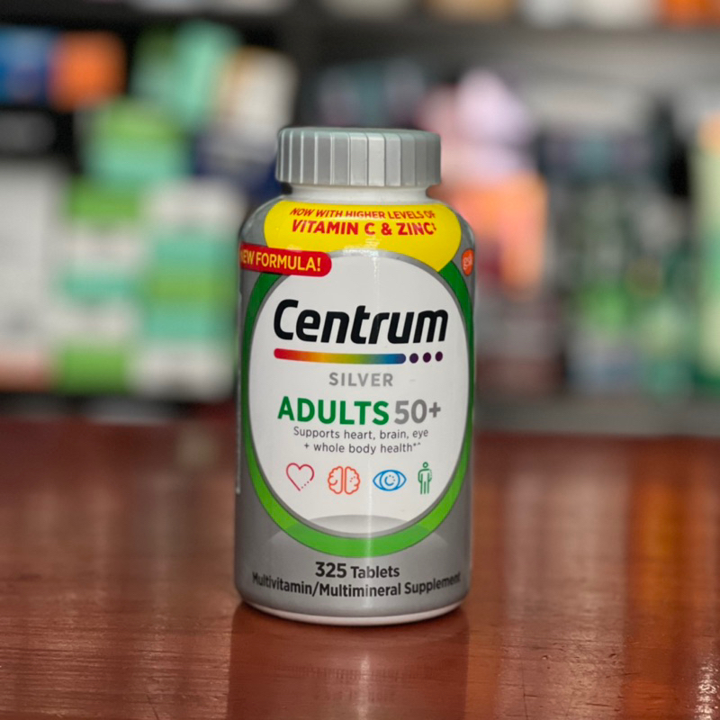 Vitamin tổng hợp trên 50 tuổi centrum adults 50+ 325 viên hàng Mỹ