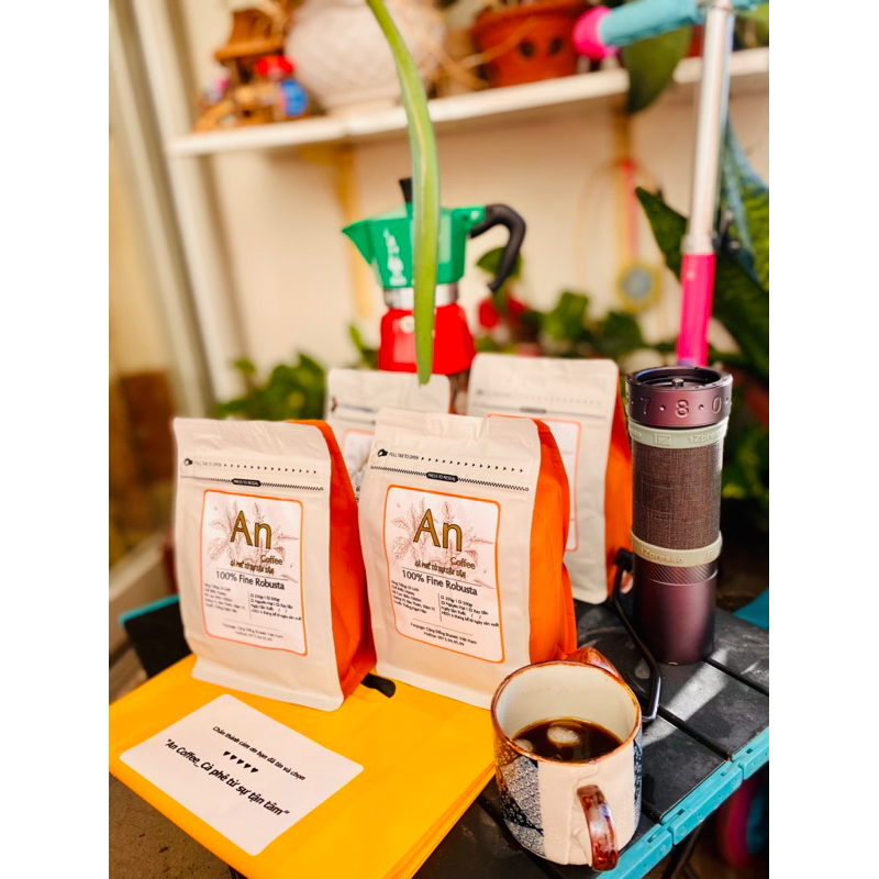 An Coffee_100% Fine Robusta 250gr đậm vị truyền thống