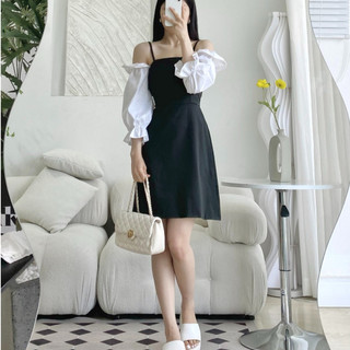 Đầm 2 dây tiểu thư Jennie Dress - D4095