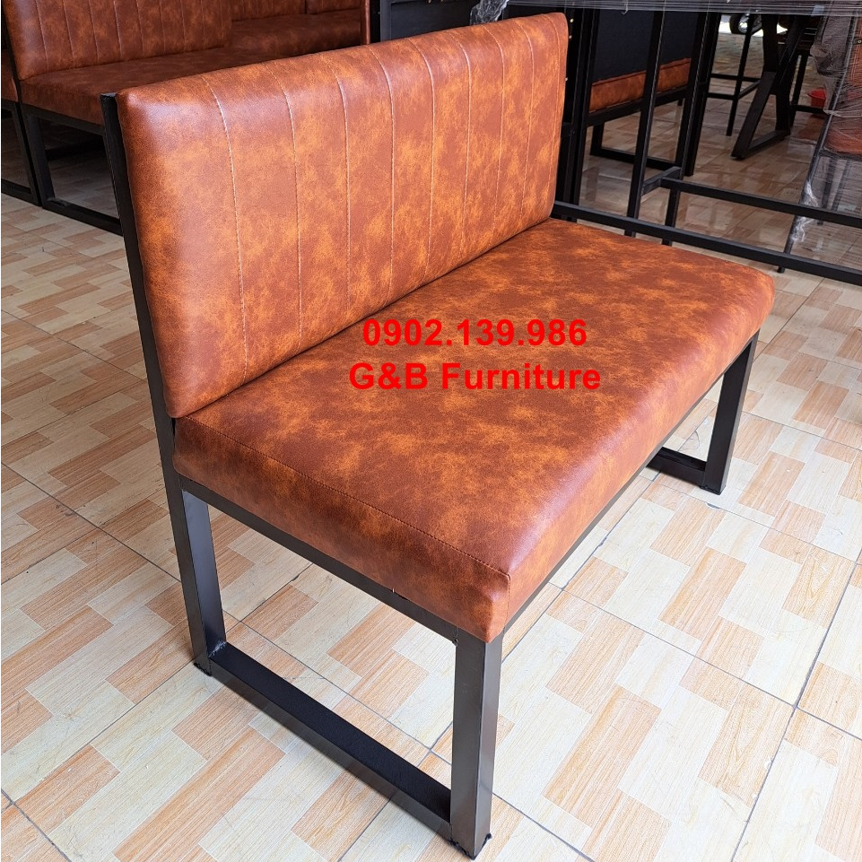 Ghế băng dài chân sắt