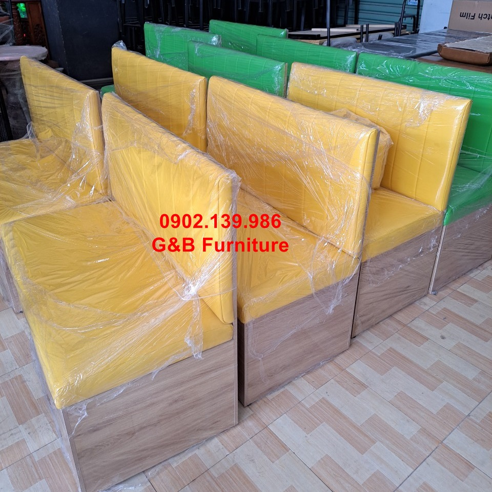 Ghế băng dài chân gỗ