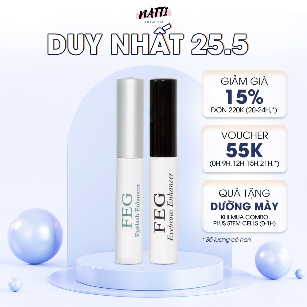COMBO DƯỠNG MI MÀY ĐẸP TOÀN DIỆN VỚI MI DÀI CONG VUỐT MÀY ĐEN TỰ NHIÊN