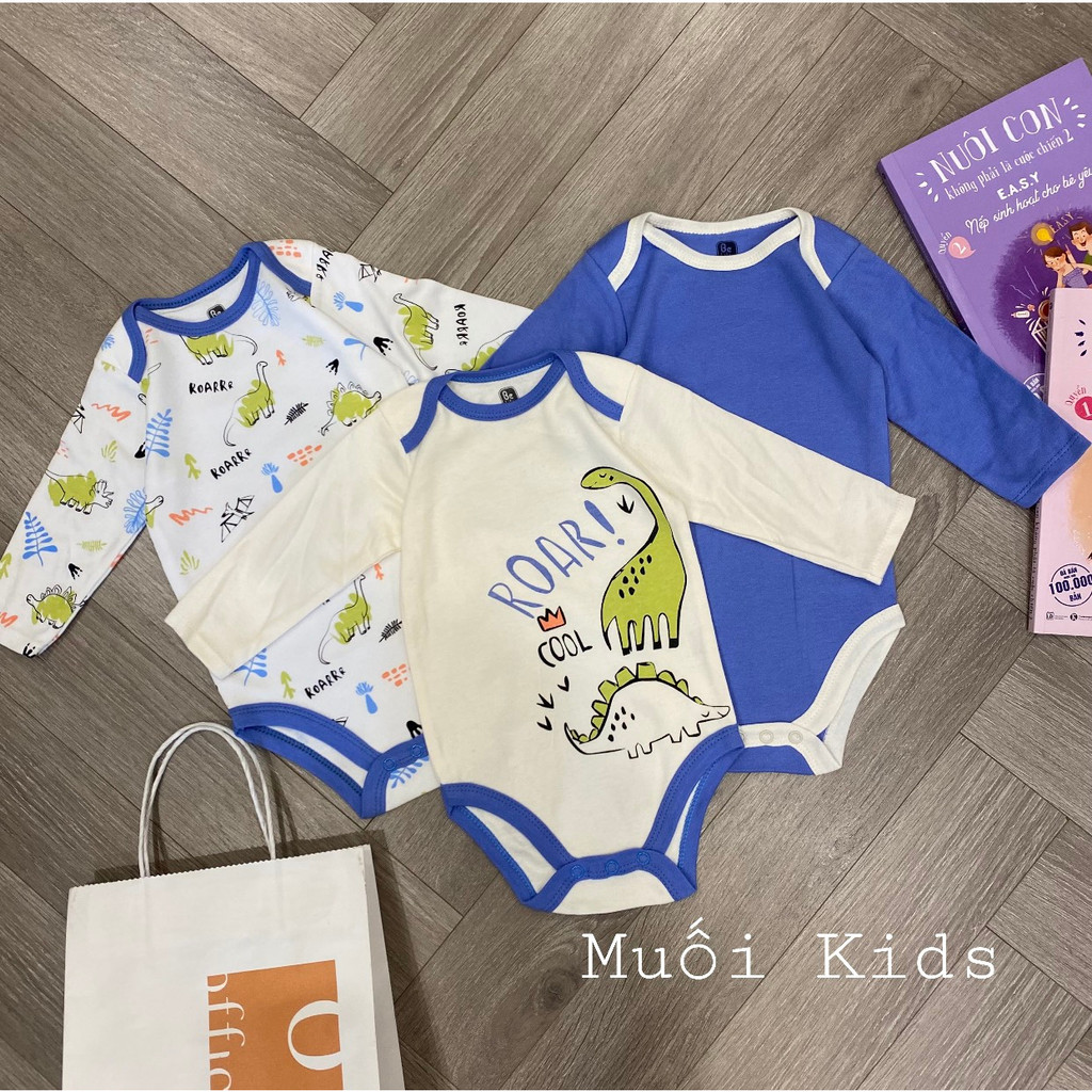 SET 3C BODY CHIP CHO BÉ ⚡️FREE SHIP⚡️ COMBO 3C BODY CHIP DÀI TAY CHO BÉ