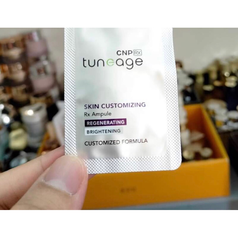 xả 10 gói tinh chất siêu dưỡng trắng da CNP Miracle Essence mờ thâm nám tàn nhang 1ml