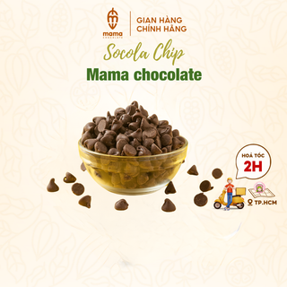 Socola Chip Mama Chocolate 100gr Đủ Vị Cam, Dâu, Đen, Trắng, Matcha