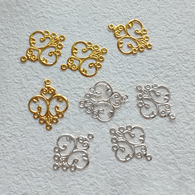 5 phiến họa tiêt treo 25*32mm nguyên liệu làm trâm làm trang sức cổ trang