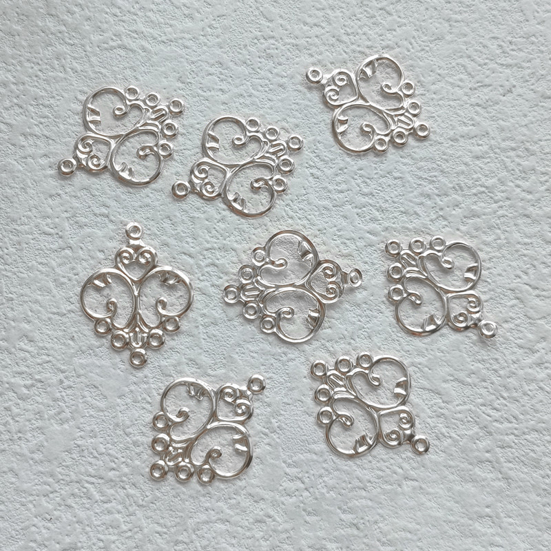 5 phiến họa tiêt treo 25*32mm nguyên liệu làm trâm làm trang sức cổ trang