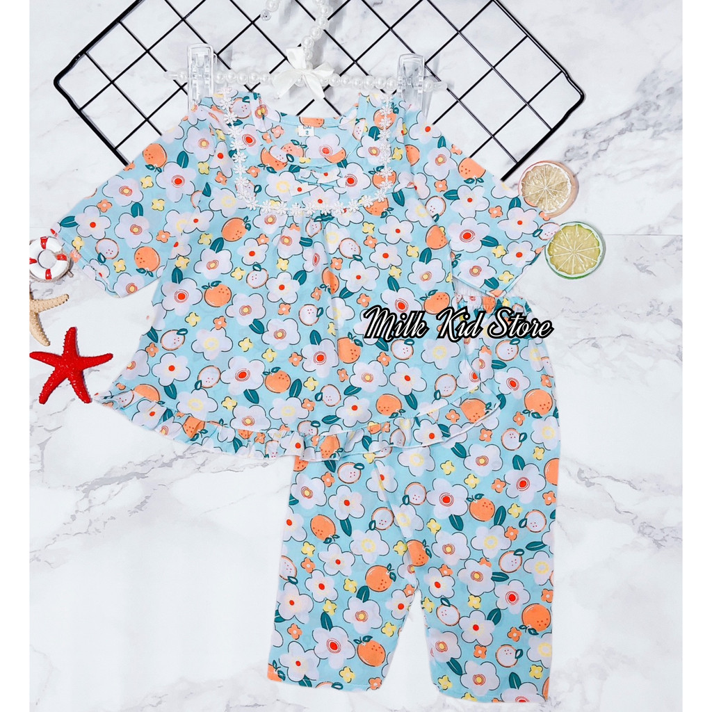 Đồ Bộ Bé Gái Tole Lanh - TDQD