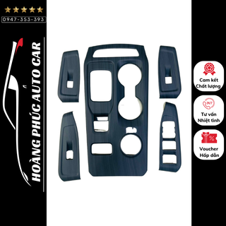 Ốp nội thất xe ford everest 2023 ốp nội thất everest 2023 đủ bản 1 và 2 cầu vân gỗ nhám, carbon, vân đá