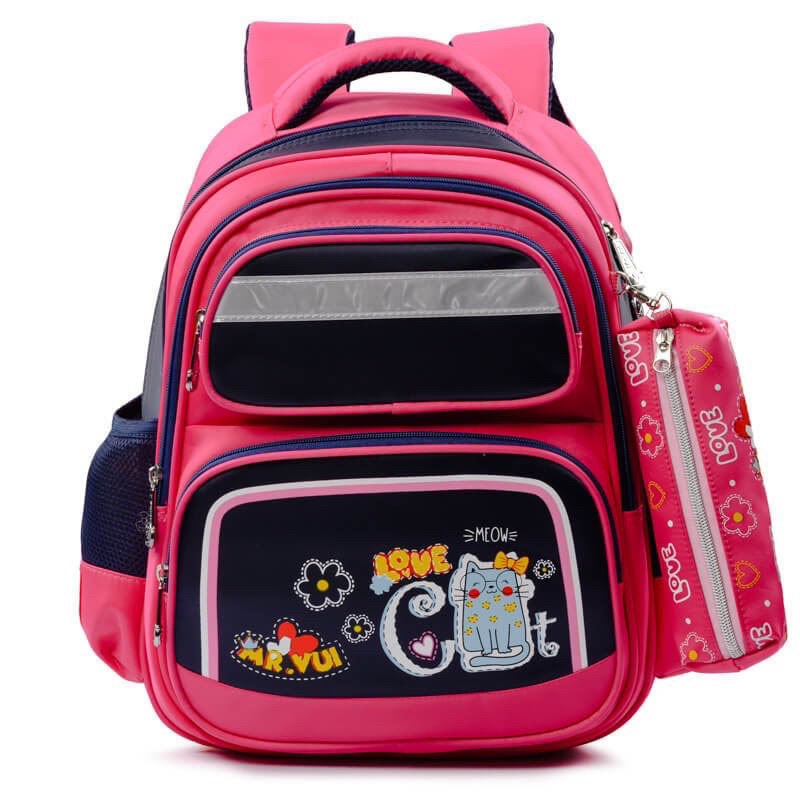 Balo Học Sinh MrVui 948 Phù Hợp Bé Tiểu Học KT 30x37x18 Bảo Hành Chính Hãng 2 Năm