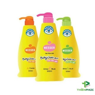 Tắm gội wesser 500ml