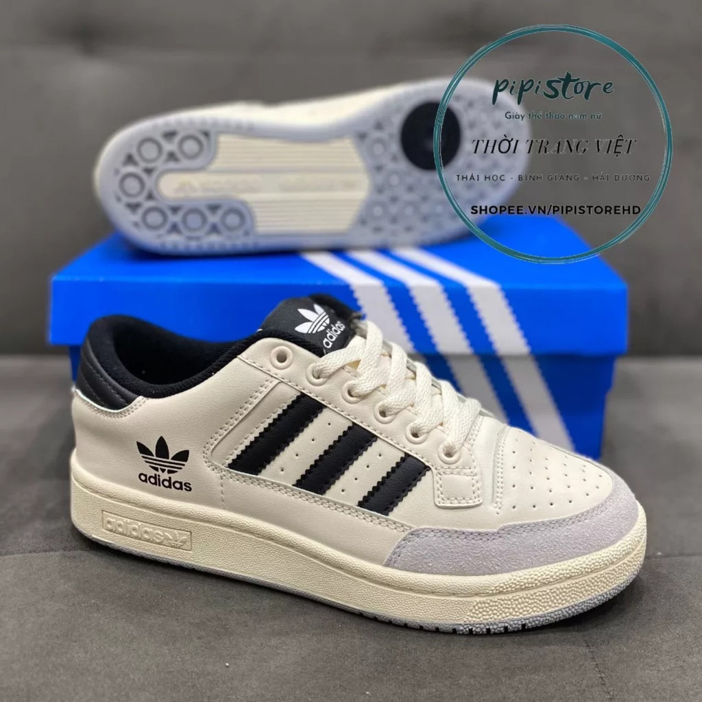 Giày Adidas Centennial 85 Low - Giày Thể Thao Adidas Nam Nữ 3 Sọc Màu Hot Xanh Lá, Đen, Trắng Cực Êm Chân Full Box Bill