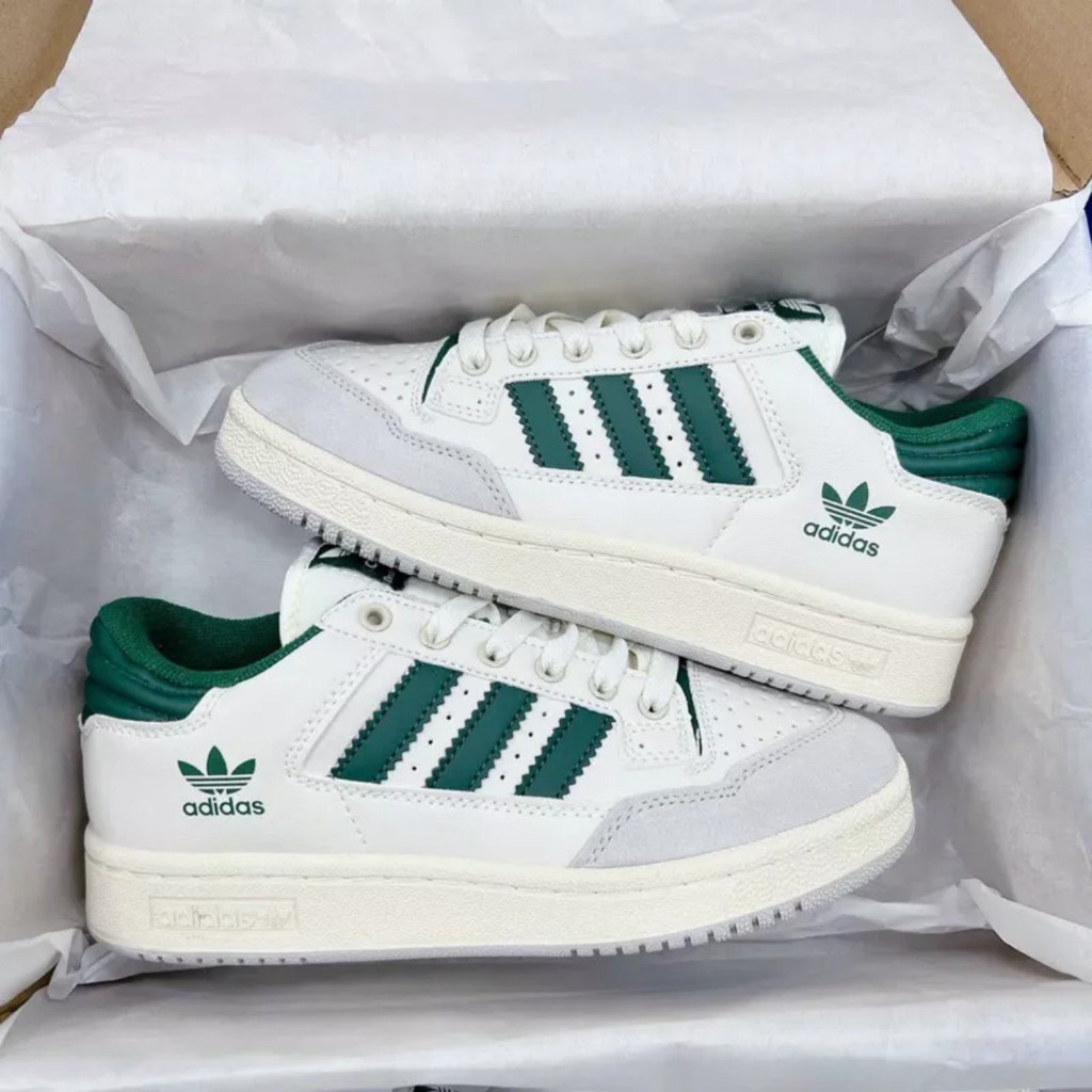Giày Adidas Centennial 85 Low - Giày Thể Thao Adidas Nam Nữ 3 Sọc Màu Hot Xanh Lá, Đen, Trắng Cực Êm Chân Full Box Bill