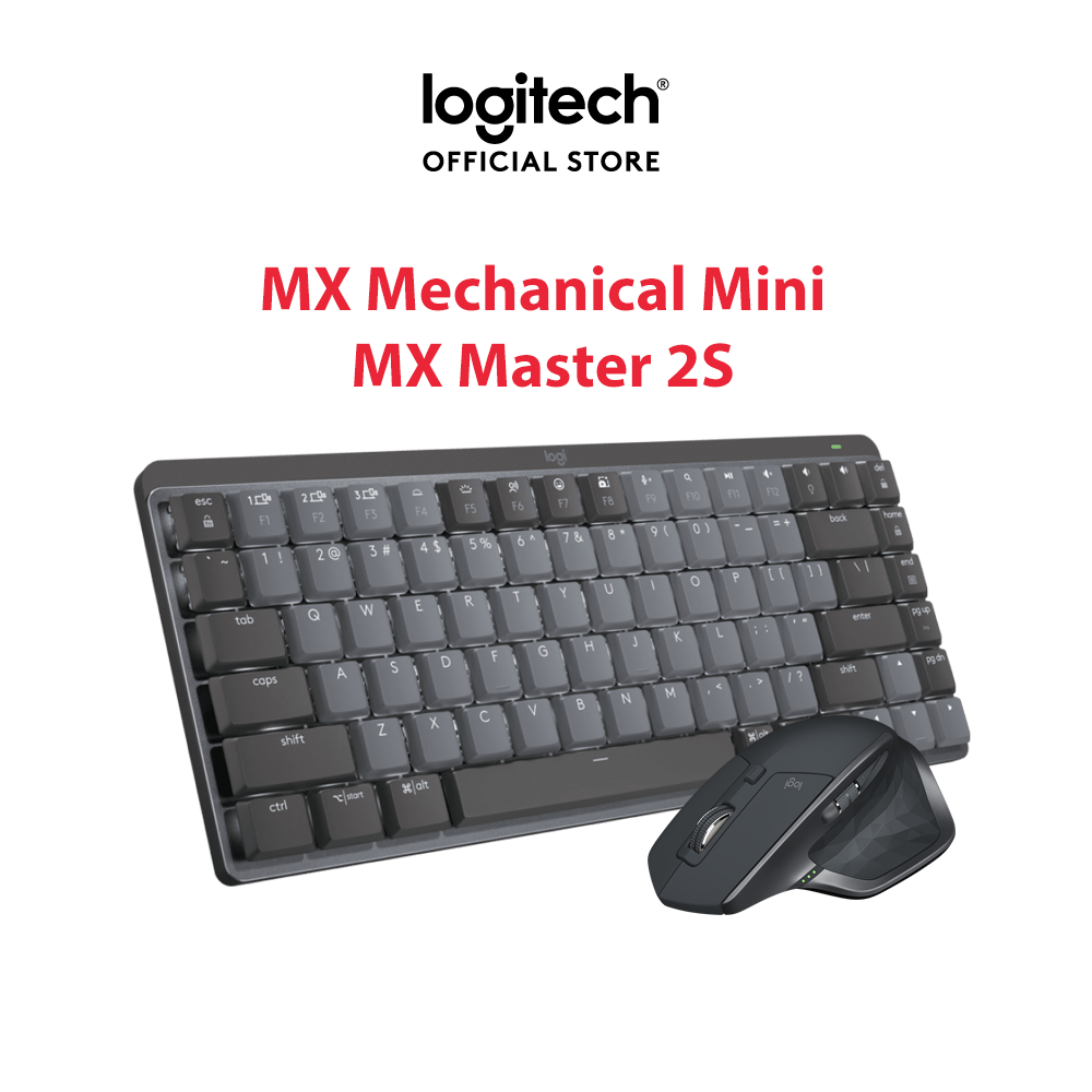 Combo Bàn phím Logitech MX Mechanical Mini & Chuột Logitech MX Master 2S