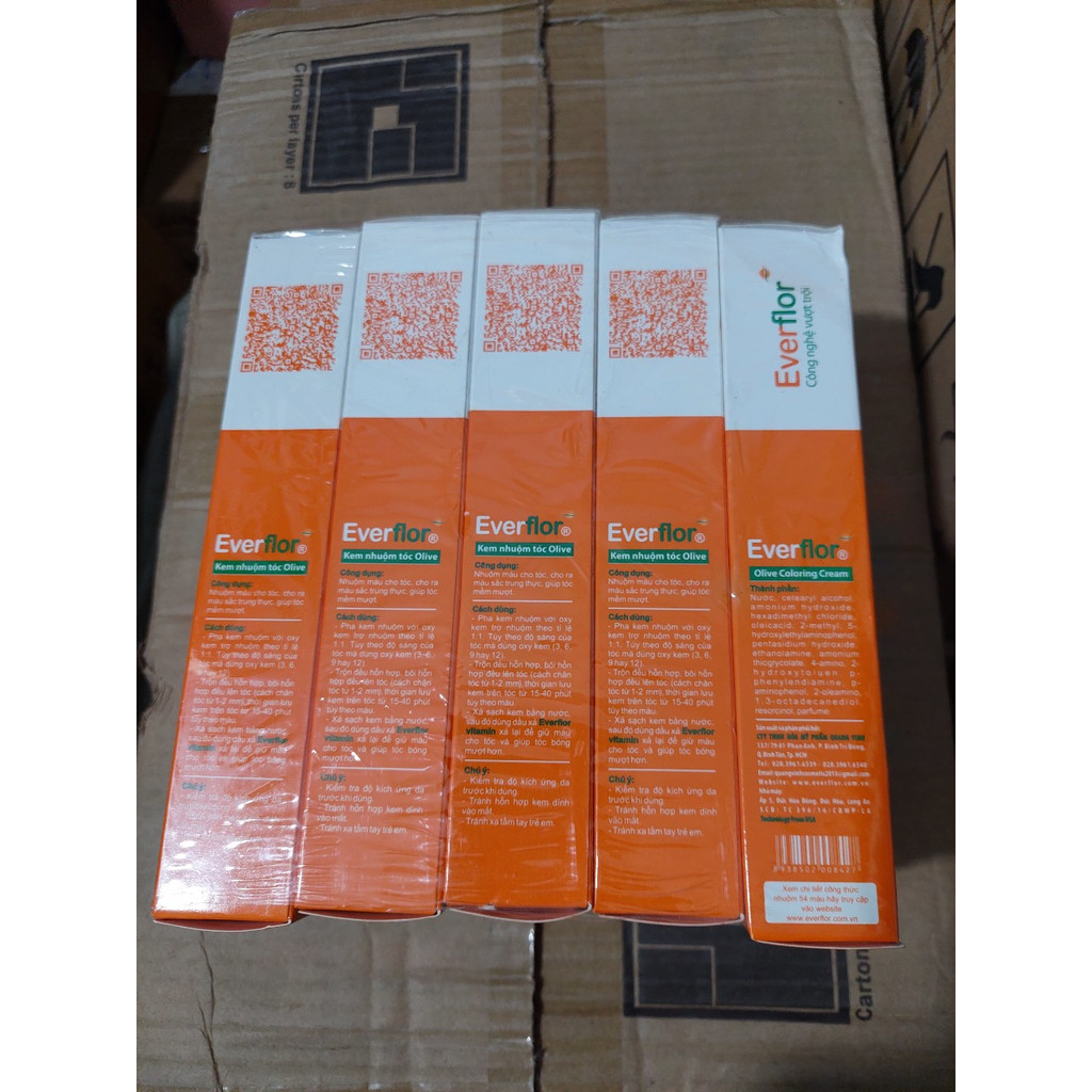 Combo 10tip nhuộm everfiof